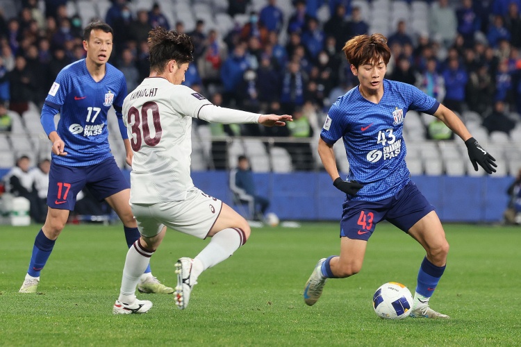 4勝4平！申花亞冠主場面對日本球隊保持不敗